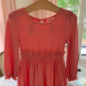 Matilda Jane Pink EUC Ruffle Long Sleeve Dress